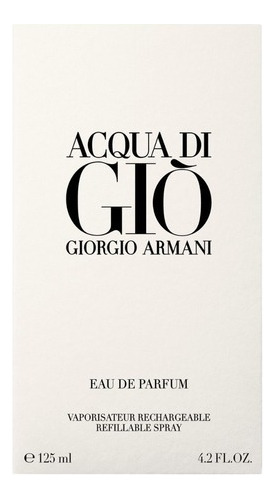 Giorgio Armani Acqua Di Gio Edp 125 Ml