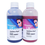 Tinta Sublimática Inktec Sublinova Rapid P/ep Lc+lm 250ml X2