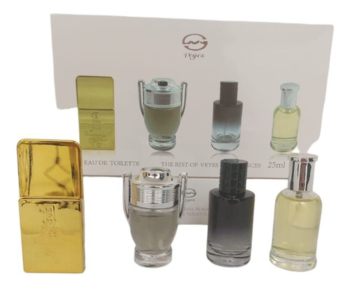 Set 3 Cuarteto Perfume Hombre, Regalo