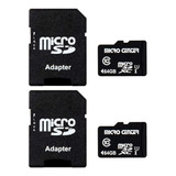 Tarjeta De Micro Sd Inland, 64gb/2 Pack/con Estuche