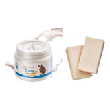 Crema Facial Aclaradora +2 Jabón Leche Burra Manchas Arrugas