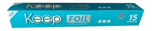 Papel Keep Film Aluminio 15 Metros Multifuncional Hogar
