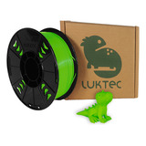 1kg Filamento Pla Impresión 3d 1.75mm Luktec Calidad Premium Color Verde