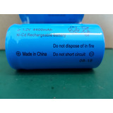 X10 Pila Recargable Niquel Cadmio(nicd) Tipo D 1,2v 4.400mah