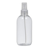 Envase Plastico Cristal Pet 250ml Con Spray X50 Unidades