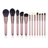 Brochas Para Maquillaje Profesional Set De 12