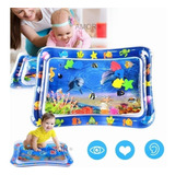 Alfombra De Agua Inflable Sensorial Para Bebe Cojin