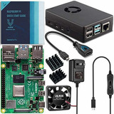 Kit Basico De Inicio Vilros Raspberry Pi 4 Con Caja De Aleac