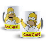 Caneca Os Simpsons Homer Porcelana Personalizada