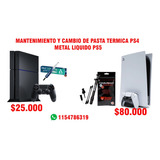 Mantenimiento Limpieza Y Cambio De Pasta Termica Ps4 Y Ps5