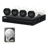 Dahua Kit Poe Nvr 4ch + 4 Camaras Ip Bullet 2mp Y Hdd 1tb