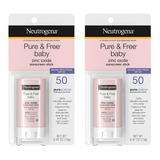 Kit 2 Protetor Solar Neutrogena Infantil Pure&free Baby