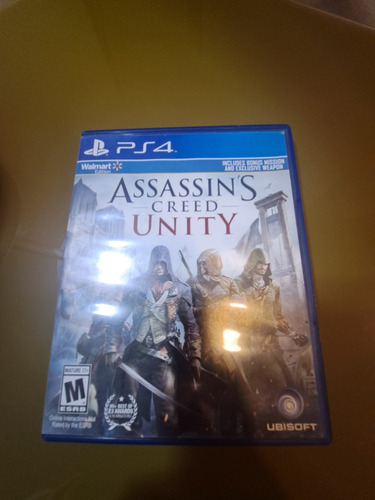 Juego De Consola Ps4 Assasins Creed Unity