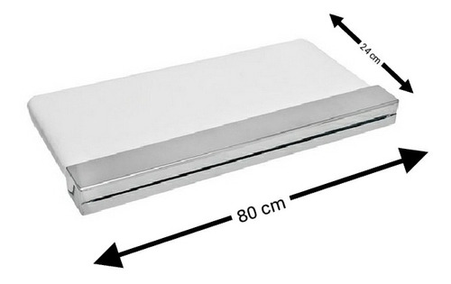 Cascata De Embutir Com Bico Inox 80 Cm