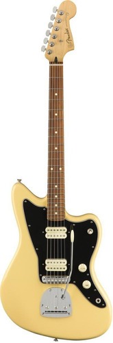 Guitarra Eléctrica Fender Player Jazzmaster De Aliso Buttercream Brillante Con Diapasón De Granadillo Brasileño