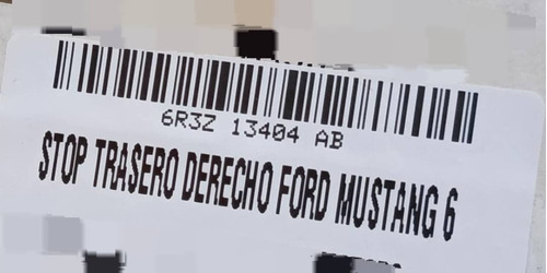 Stop Trasero Derecho Ford Mustang  6 Foto 4
