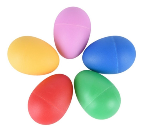 10 Pza Shaker Maraca Instrumento De Percusion Varios Colores