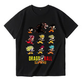 Camiseta Creative Dragon Ball Goku Super Saiyan Running