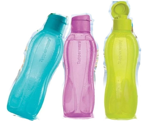 Botella Tupperware 1 Lt Eco Twist Tapa Con Pico