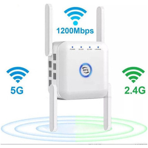 Repetidor 5g Wifi Amplificador De Sinal Wifi 1200m