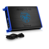 Amplificador Class D Monoblock 1600w Veneno By Soundstream Color Negro/azul