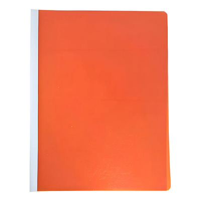 Folder de Costilla Plástico Carta Naranja Crearte Paquete 10 Unidades | Meses sin interés