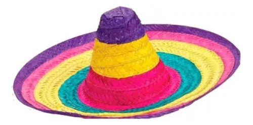 Sombrero Mexicano Multicolor Cotillon