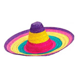 Sombrero Mexicano Multicolor Cotillon