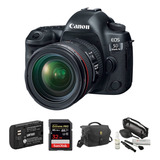 Canon Eos 5d Mark Iv Dslr Camara Con 24-70mm F/4l Lens And A