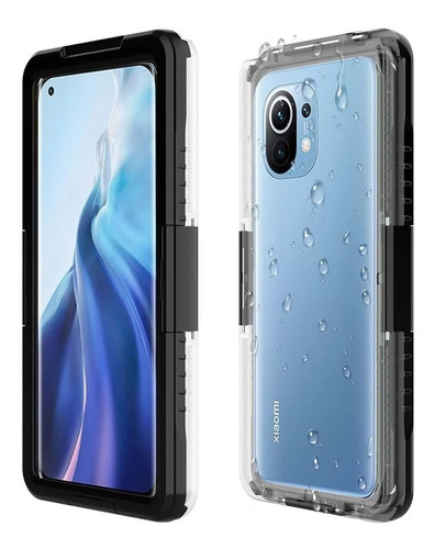 Melhor Case Xiaomi Blindada Dupla Proteção 360 Para Mergulho