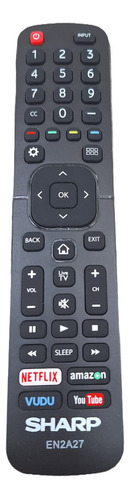Control Remoto Original Sharp En2a27 Para Smart Tv