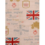 Papel Tapiz 3d Autoadherible Bandera Vintage 10x.45m Rinde 4