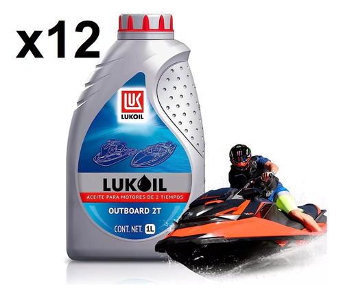 Lukoil Outboard 2t Aceite Para Motor Equipos Flotantes
