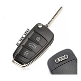 Carcasa Llave Control Audi 3 Botones Sin Panico A1 A3 A4 S3 