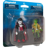 Vampiro Y Monstruo Playmobil Hallowen 9307 Nuevo Sellado