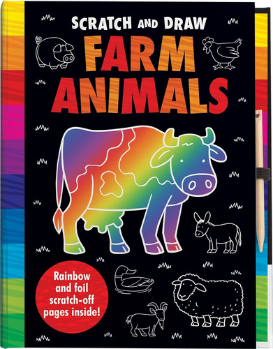 Farm Animals - Scratch And Draw