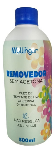 Removedor De Esmalte Sem Acetona 500 Ml + Brinde