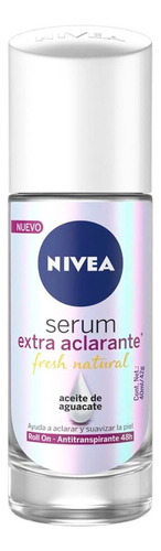 Desodorante Nivea Serum Extra Aclarante Fresh Natural 40ml