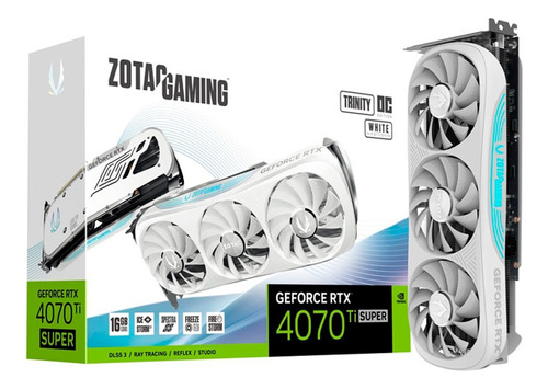 Zotac Geforce Rtx 4070 Ti Super Trinity Oc White Edit 16gb