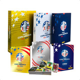 Kit 3 Box Premium Exclusivos + 3 Álbuns Copa América 2024