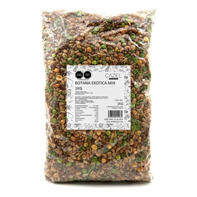 Botana Verde Con Chícharo, Lenteja Y Semilla De Girasol 1kg | MercadoLibre