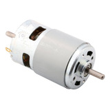 Dc Electrico Motor  Rpm Alto Par Conductor V Doble Eje ...