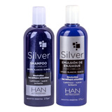 Shampoo Han Silver Matizador + Acondicionador