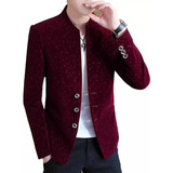 Blazer Trajes Saco Diseño Coreano Moda Lindo Para Caballeros