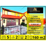 Se Vende  Casa En San Marcos Talcahuano -  Concepción