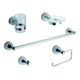 Kit De Accesorios 5 Piezas Fv Margot 0179.05/62 Set Baño