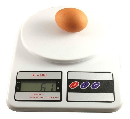 Balanza Gramera Báscula Digital Cocina Capacidad Hasta 10kg