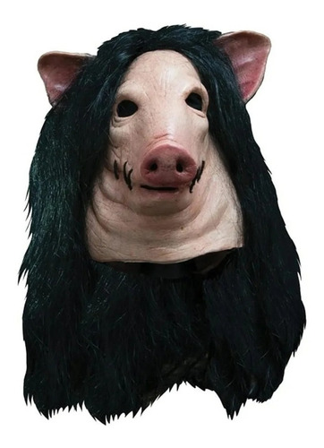 Máscara De Pig Saw Puerco Cerdo 71137 Goulish Halloween 