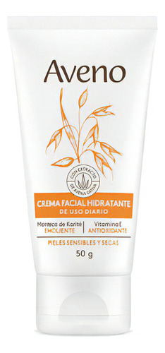 Crema Aveno Hidratante Facial Piel Sensible Seca 50g