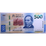 Mexico 500 Pesos Realidad Aumentada Pick New 2017 Unc 
